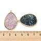 Natural Mixed Gemstone Pendants(G-M431-07G)-3