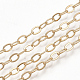 Brass Cable Chain Necklace Making(X-MAK-T006-05KC)-2