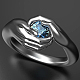 Cubic Zirconia Hand Finger Ring(HAWE-PW0001-244A)-1