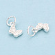 925 Sterling Silver Butterfly Charms(STER-T009-04S)-2