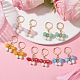 7 Pairs 7 Colors Alloy Dangle Leverback Earrings(EJEW-JE05716)-2