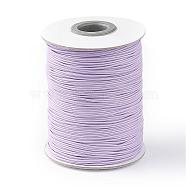 Korean Waxed Polyester Cord, Lilac, 1mm, about 85yards/roll(YC1.0MM-A132)