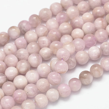 6mm Round Kunzite Beads