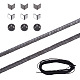 Synthetic Hematite Beads Energy Bracelet DIY Making Kit(DIY-KS0001-18)-2