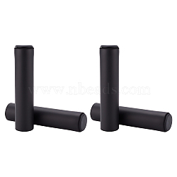 Silicone Sponge Bicycle Handle Covers, Column, Black, 132.5x29mm, Hole: 17mm(DIY-WH0430-208)