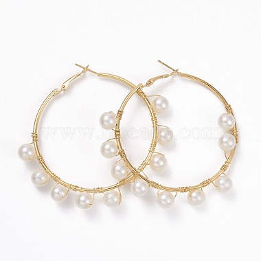 Star & Moon & Half Round Stud Earrings Set(EJEW-D277-02G)-2