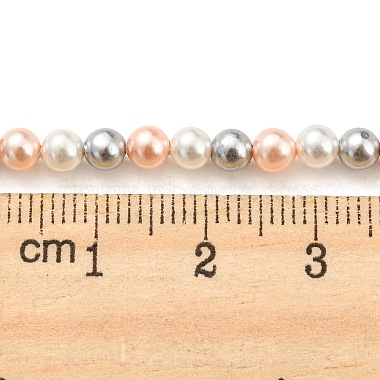 Electroplated Natural Shell Beads Strands(SHEL-F008-03A-04)-4
