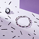 Elite 1390Pcs 7 Styles Opaque Colours Glass Twist Bugle Beads(GLAA-PH0002-68)-5