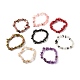 Chip Gemstone Stretch Beaded Bracelets for Kids(BJEW-JB06305)-1