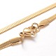 304 Stainless Steel Snake Chain Necklaces(NJEW-F195-01A-G)-1