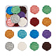 20 pièces autocollants de sceau de cire adhésifs 10 couleurs(DIY-TA0003-48)-1