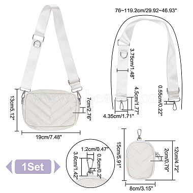 сумка через плечо из искусственной кожи для женщин(DIY-WH0409-35A)-2
