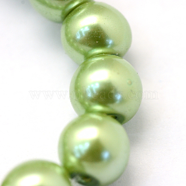 Baking Paint Glass Pearl Bead Strands(X1-HY-Q003-3mm-26)-3