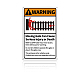 UV Protected & Waterproof Aluminum Warning Signs(AJEW-WH0111-K23)-1