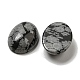 Natural Snowflake Obsidian Cabochons(G-C115-01A-35)-2