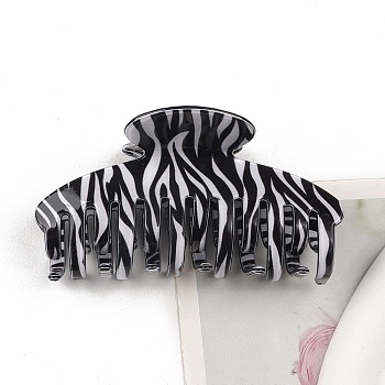 PVC Claw Hair Clips, 91x50x48mm