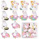 20Pcs 4 Style Cartoon Alloy Enamel Pendants(ENAM-SZ0003-29)-1