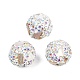 handgemachten Fimo-Perlen Strass(CLAY-H009-03C)-1