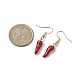 Alloy Enamel Chili Dangle Earring(EJEW-JE05762)-3