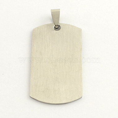201 Stainless Steel Rectangle Stamping Blank Tag Pendants(X-STAS-S030-03)-2