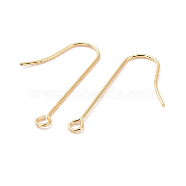 316 Surgical Stainless Steel Earring Hooks(X-STAS-E027-02B-G)-2