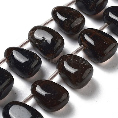 Teardrop Smoky Quartz Beads