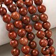 Natural Red Jasper Bead Strands(G-K153-B19-8mm)-6