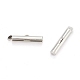 Iron Slide On End Clasp Tubes(X-IFIN-R212-2.0cm-P)-2