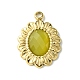 Ion Plating(IP) Real 14K Gold Plated 304 Stainless Steel with Glass Pendant(FIND-Z028-30H)-1