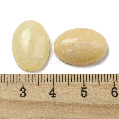 Natural Yellow Jade Cabochons(G-C115-01A-14)-3