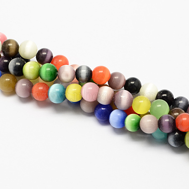 Cat Eye Beads Strands(CE-R002-12mm-M)-2