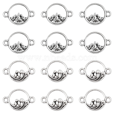 Antique Silver Ring Alloy Links