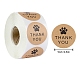Paper Round Shape with Thank You Stickers(PW-WG16611-01)-1