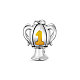 TINYSAND NO.1 Championship Trophy 925 Sterling Silver European Beads(TS-C-021)-1