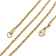 Trendy Men's 304 Stainless Steel Rope Chain Necklaces(NJEW-M072-F-01)-3