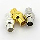 Brass Magnetic Clasps with Glue-in Ends(KK-G230-6mm-M-NF)-1