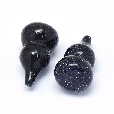 Синтетические голубые шарики голдстоуновские(G-P415-45B-02)-2