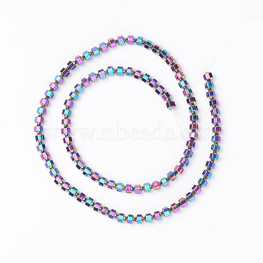 Non-Magnetic Synthetic Hematite Beads Strands(X-G-D800-12F)-2