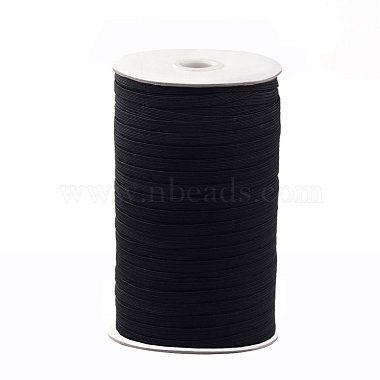 5mm Black Elastic Fibre Thread & Cord