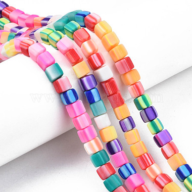 Handmade Polymer Clay Beads Strands(CLAY-N008-060-05)-6
