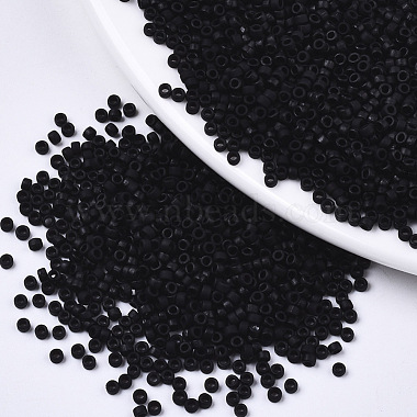 Black Glass Beads