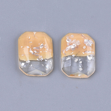 Two Tone Resin Cabochons(X-CRES-T014-06J)-2