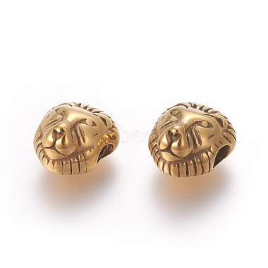 Golden Lion Stainless Steel Beads