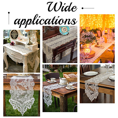 Polyester Lace Table Runners(AJEW-WH0248-533B)-6