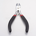Carbon Steel Jewelry Pliers, 4.3 inch Side Cutting Pliers, Side Cutter, Polishing, Platinum, 11cm(PT-J001-05)