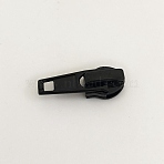 Zinc Alloy Zipper Head, Zipper Pull Replacement, Zipper Sliders for Purses Luggage Bags Suitcases, Black, 2.7x1cm(FIND-WH0160-92EB)