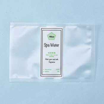OPP Cellophane Transparent Bags, with Printed Label & Words, for Packaging Dried Fruit Slice, Available for Bag Heat Sealer, Rectangle, White, 9x13x0.02cm