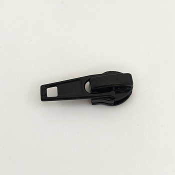 Zinc Alloy Zipper Head, Zipper Pull Replacement, Zipper Sliders for Purses Luggage Bags Suitcases, Black, 2.7x1cm