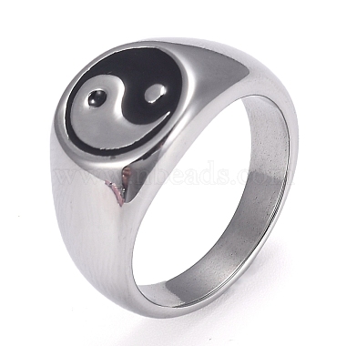 304 Stainless Steel Finger Rings(STAS-H101-01P-8)-2