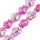 Electroplate Transparent Glass Beads Strands(EGLA-N055-04A-05)-1